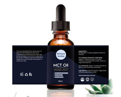 100% Pure Organic Coconut MCT Oil (50ml)